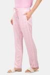 Amante Full Length Pyjama Bottom - Orchid Checks Print — thumbnail 2